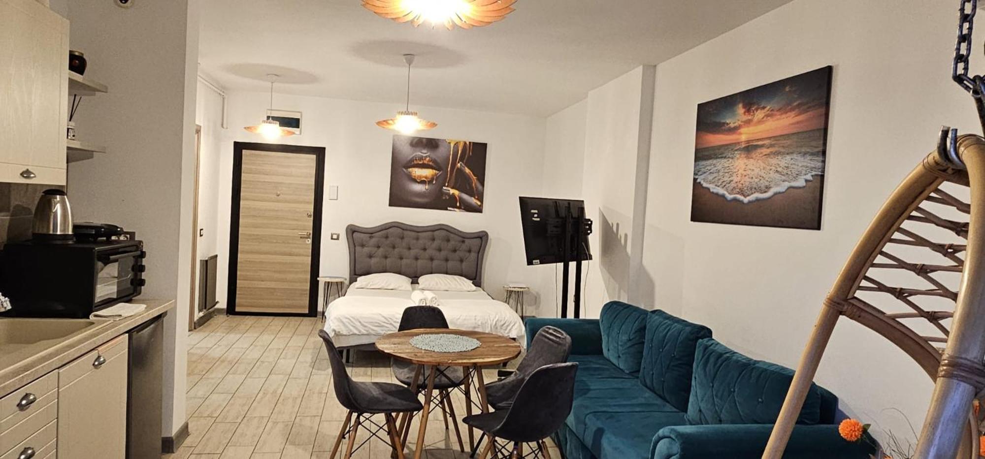 Luxury Suite Alezzi Beach Apartment Piscina Incalzita Sauna Jacuzzi Parking Navodari Luaran gambar