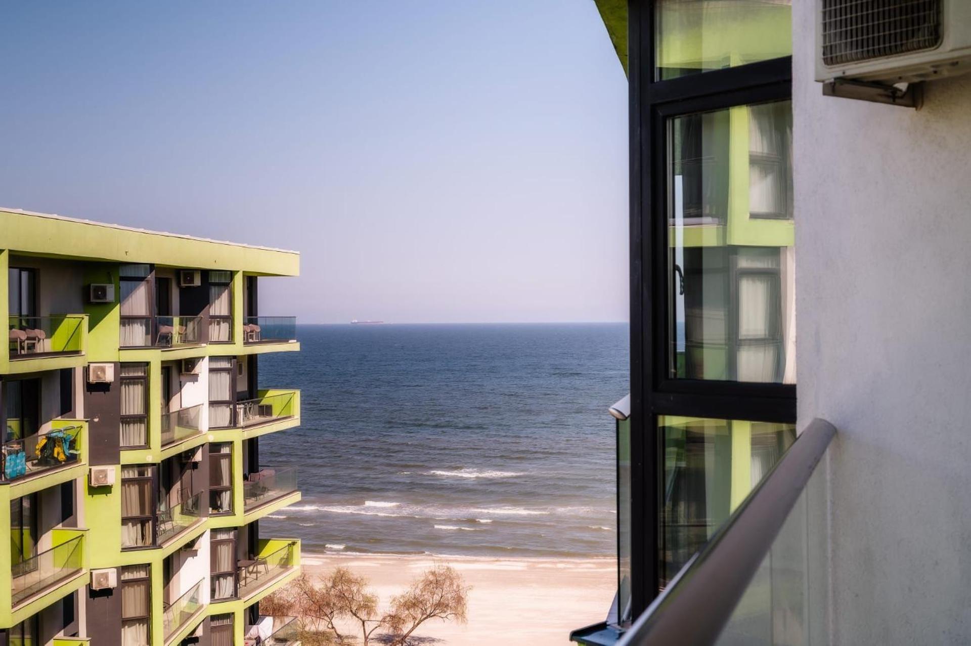 Luxury Suite Alezzi Beach Apartment Piscina Incalzita Sauna Jacuzzi Parking Navodari Luaran gambar
